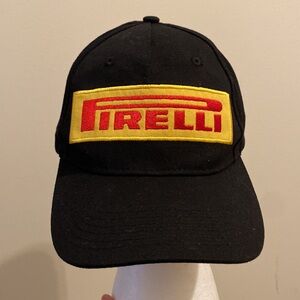 Black and Yellow Logo Cap